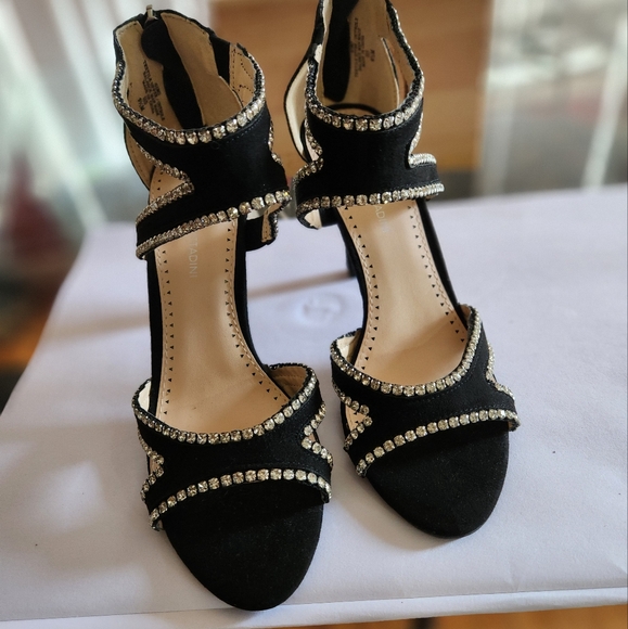 Adrienne Vittadini Shoes - Women's faux studded 4 inch heels by Adrienne Vittadini. Size 9 1/2 M.